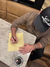 Load image into Gallery viewer, Handwritten Lyrics