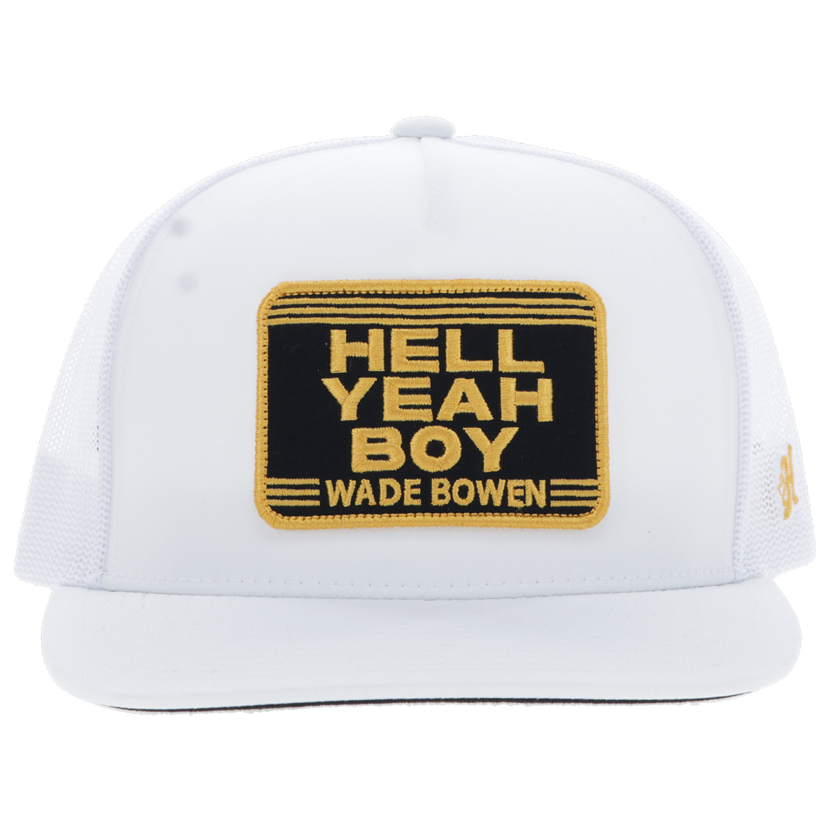 HOOEY X Wade Bowen White Hell Yeah Boy Patch Hat – Wade HOOEY X Wade Bowen White Hell Yeah Boy Patch Hat – Wade
