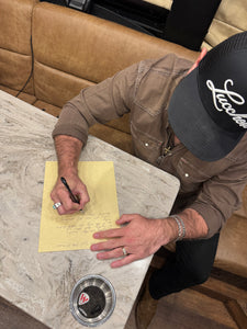 Handwritten Lyrics