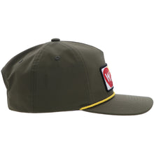 Load image into Gallery viewer, HOOEY X Wade Bowen Retro Patch Olive Hat.
