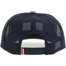 Load image into Gallery viewer, HOOEY X Wade Bowen Retro Patch Blue Mesh Hat
