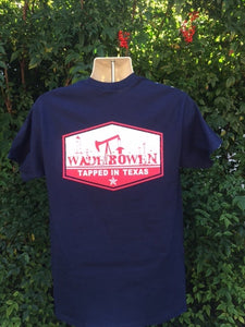 Navy Tapped in Texas T-Shirt